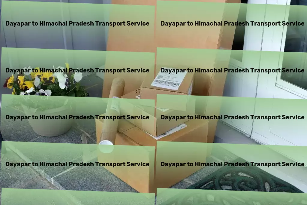 Dayapar to Himachal Pradesh Household Goods Transport Fast goods shipping solutions